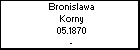 Bronislawa Korny