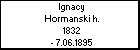 Ignacy Hormanski h.