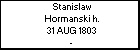 Stanislaw Hormanski h.