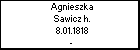 Agnieszka Sawicz h.