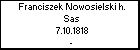 Franciszek Nowosielski h. Sas