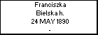 Franciszka Bielska h.