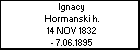 Ignacy Hormanski h.