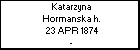 Katarzyna Hormanska h.