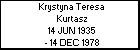Krystyna Teresa Kurtasz