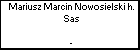 Mariusz Marcin Nowosielski h. Sas