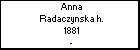 Anna Radaczynska h.