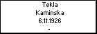 Tekla Kaminska