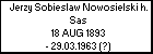 Jerzy Sobieslaw Nowosielski h. Sas