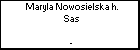 Maryla Nowosielska h. Sas