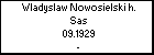 Wladyslaw Nowosielski h. Sas