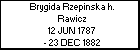 Brygida Rzepinska h. Rawicz