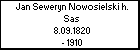 Jan Seweryn Nowosielski h. Sas