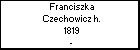 Franciszka Czechowicz h.
