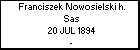 Franciszek Nowosielski h. Sas