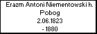 Erazm Antoni Niementowski h. Pobog