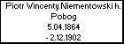 Piotr Wincenty Niementowski h. Pobog