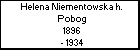 Helena Niementowska h. Pobog