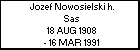Jozef Nowosielski h. Sas
