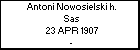 Antoni Nowosielski h. Sas