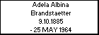 Adela Albina Brandstaetter