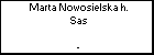 Marta Nowosielska h. Sas