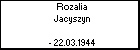 Rozalia Jacyszyn
