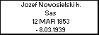 Jozef Nowosielski h. Sas