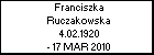 Franciszka Ruczakowska