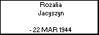 Rozalia Jacyszyn