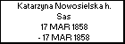 Katarzyna Nowosielska h. Sas