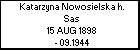Katarzyna Nowosielska h. Sas