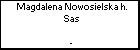 Magdalena Nowosielska h. Sas