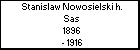 Stanislaw Nowosielski h. Sas