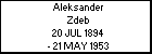 Aleksander Zdeb