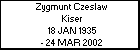 Zygmunt Czeslaw Kiser