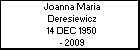 Joanna Maria Deresiewicz