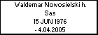 Waldemar Nowosielski h. Sas