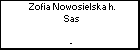 Zofia Nowosielska h. Sas