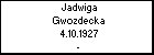 Jadwiga Gwozdecka