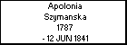 Apolonia Szymanska