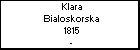 Klara Bialoskorska