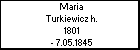 Maria Turkiewicz h.