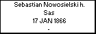 Sebastian Nowosielski h. Sas