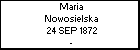 Maria Nowosielska