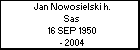 Jan Nowosielski h. Sas