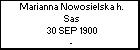 Marianna Nowosielska h. Sas
