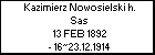 Kazimierz Nowosielski h. Sas