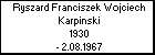 Ryszard Franciszek Wojciech Karpinski