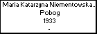 Maria Katarzyna Niementowska h. Pobog
